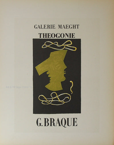 Georges Braque Vintage Print - Original Lithograph 1959