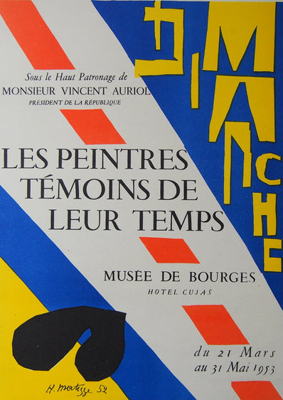 Henri Matisse Vintage Print - Original Lithograph 1959