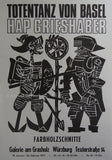 Hap Grieshaber - Original Artist Poster 1977