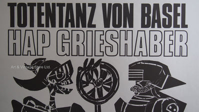 Hap Grieshaber - Original Artist Poster 1977