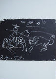 Pablo Picasso - Original Lithograph 1961 - Toro Y Toros