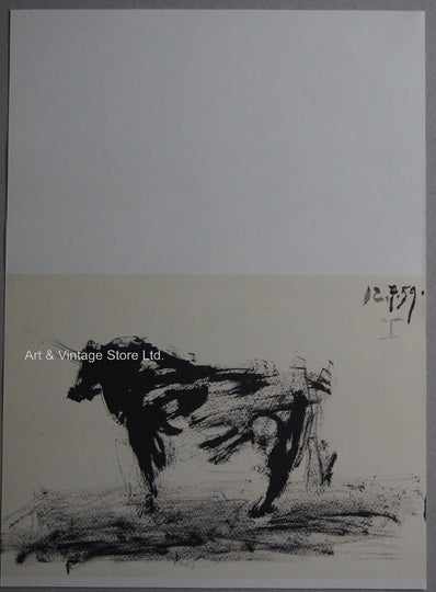 Pablo Picasso - Original Lithograph 1961 - Toro Y Toros