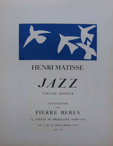 Henri Matisse Vintage Print - Original Lithograph 1959
