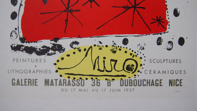 Joan Miró Vintage Print - Original Lithograph 1959