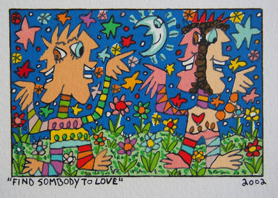 James Rizzi Vintage Print - Original Lithograph