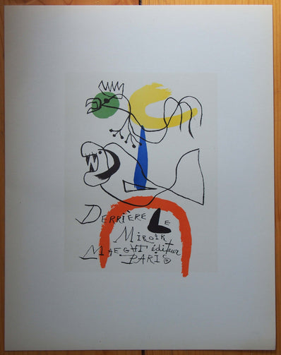 Joan Miró Vintage Print - Original Lithograph 1959