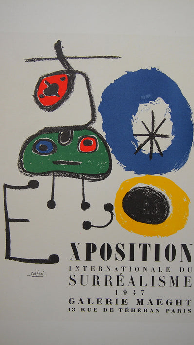 Joan Miró Vintage Print - Original Lithograph 1959