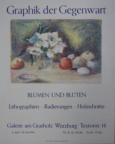 Graphik der Gegenwart  - Original Artist Poster 1984