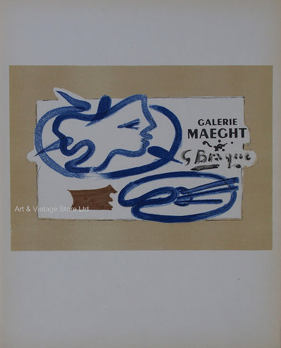Georges Braque Vintage Print - Original Lithograph 1959