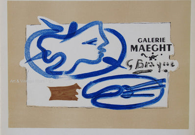 Georges Braque Vintage Print - Original Lithograph 1959