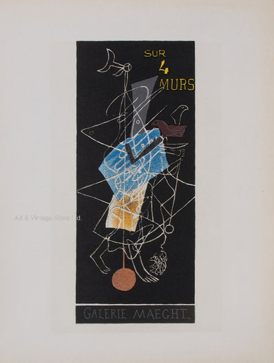 Georges Braque Vintage Print - Original Lithograph 1959