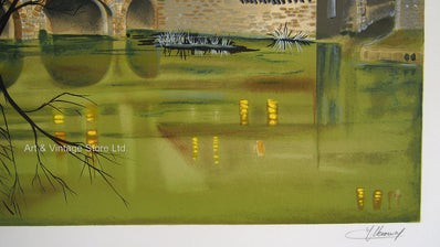 Jean-Luc Lecoindre Vintage Print - Original Lithograph 1980's