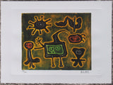 Joan Miró - Hand Pressed Print