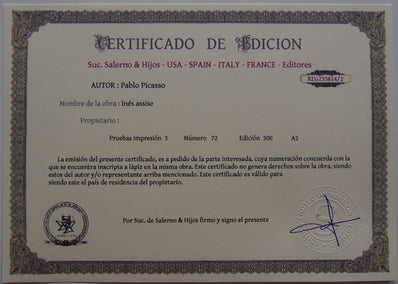 Pablo Picasso - Fine Art Print