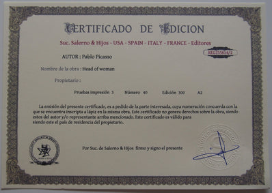 Pablo Picasso - Fine Art Print