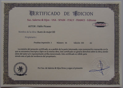 Pablo Picasso - Fine Art Print