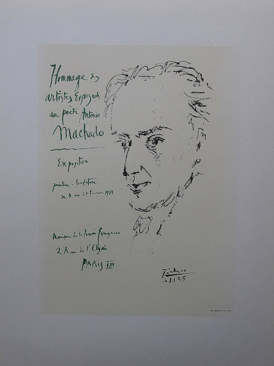 Pablo Picasso Vintage Print - Original Lithograph 1959