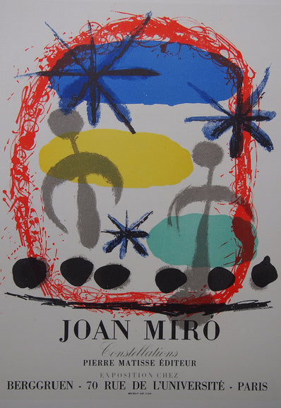 Joan Miró Vintage Print - Original Lithograph 1959