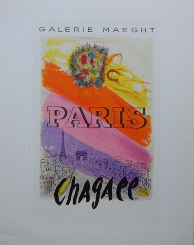 Marc Chagall Vintage Print - Original Lithograph 1959