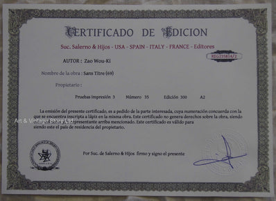 Zao Wo-Ki - Fine Art Print