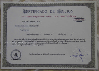 Ramon Casas - Fine Art Print