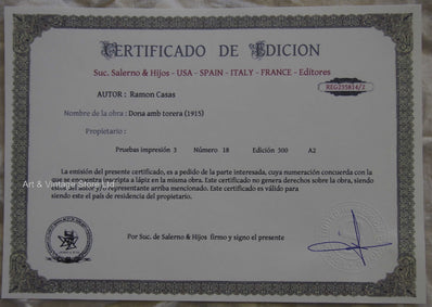 Ramon Casas - Fine Art Print