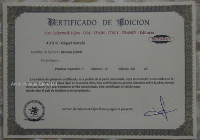 Miquel Barceló  - Fine Art Print