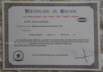 Alexej von Jawlensky - Fine Art Print