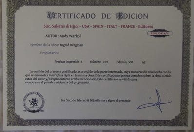 Andy Warhol - Fine Art Print