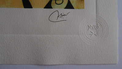 Joan Miró - Hand Pressed Print