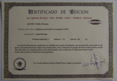 Pablo Picasso - Fine Art Print