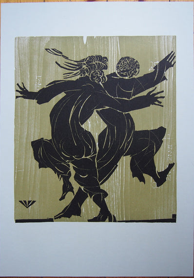 Detlef Willand - Original Woodcut