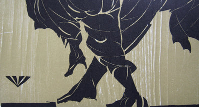 Detlef Willand - Original Woodcut