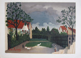 Henri Rousseau Print - Original Lithograph 1962
