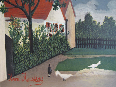 Henri Rousseau Print - Original Lithograph 1962