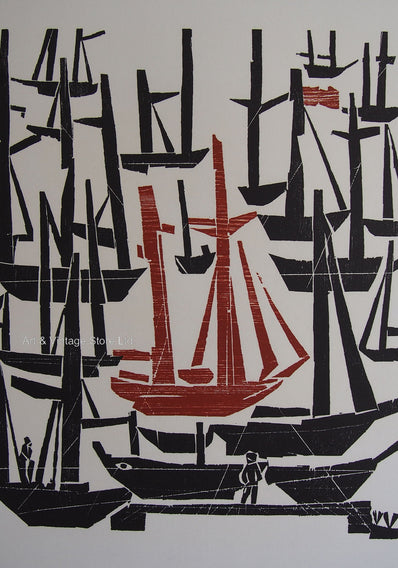 Detlef Willand - Original Woodcut