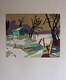 Full Colour Original Woodcut