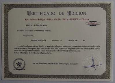 Pablo Picasso - Fine Art Print