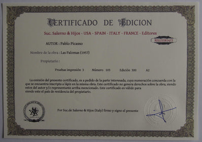 Pablo Picasso - Fine Art Print