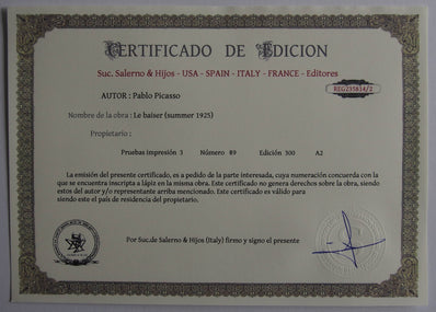 Pablo Picasso - Fine Art Print