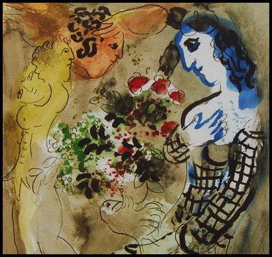 Marc Chagall - Hand Pressed Print