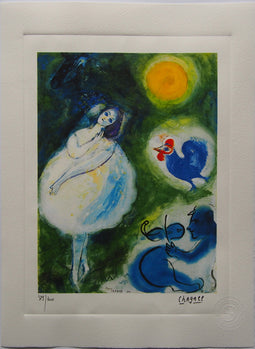 Marc Chagall - Hand Pressed Print