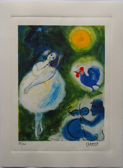 Marc Chagall - Hand Pressed Print