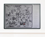 Pedro Friedeberg Original Artist Poster - Holkin Gallery 1975