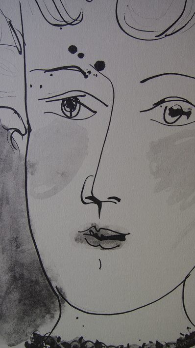 Pablo Picasso - Original Lithograph - En marge du Buffon 1957