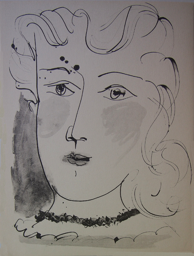 Pablo Picasso - Original Lithograph - En marge du Buffon 1957