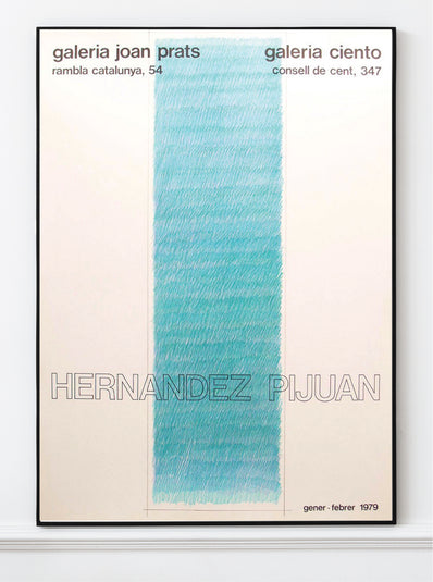 Joan Hernández Pijuan  - Original Artist Poster 1979