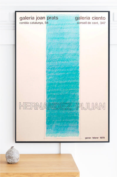 Joan Hernández Pijuan  - Original Artist Poster 1979