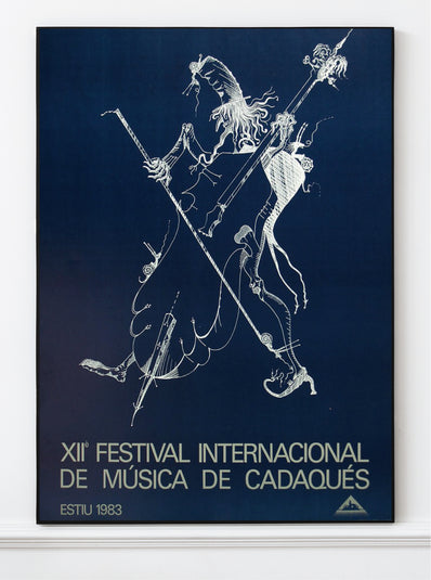 Joan Ponç  - Original Artist Poster 1983