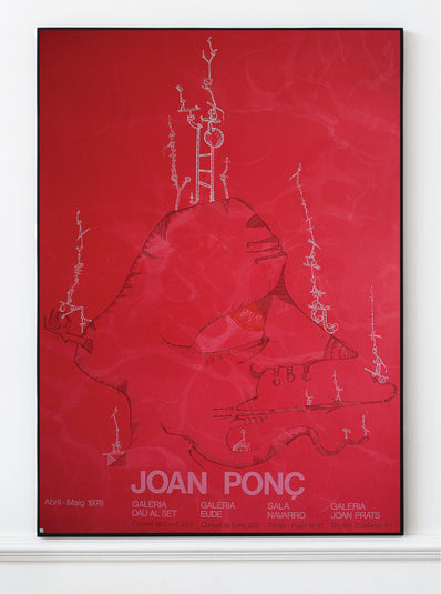 Joan Ponç  - Original Artist Poster 1978